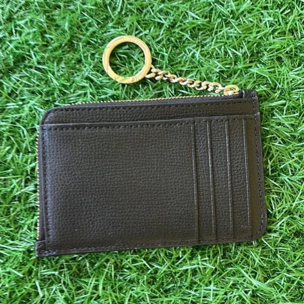 Kate Spade Darcy Medium L-Zip Card Holder Black - Picture 2 of 16